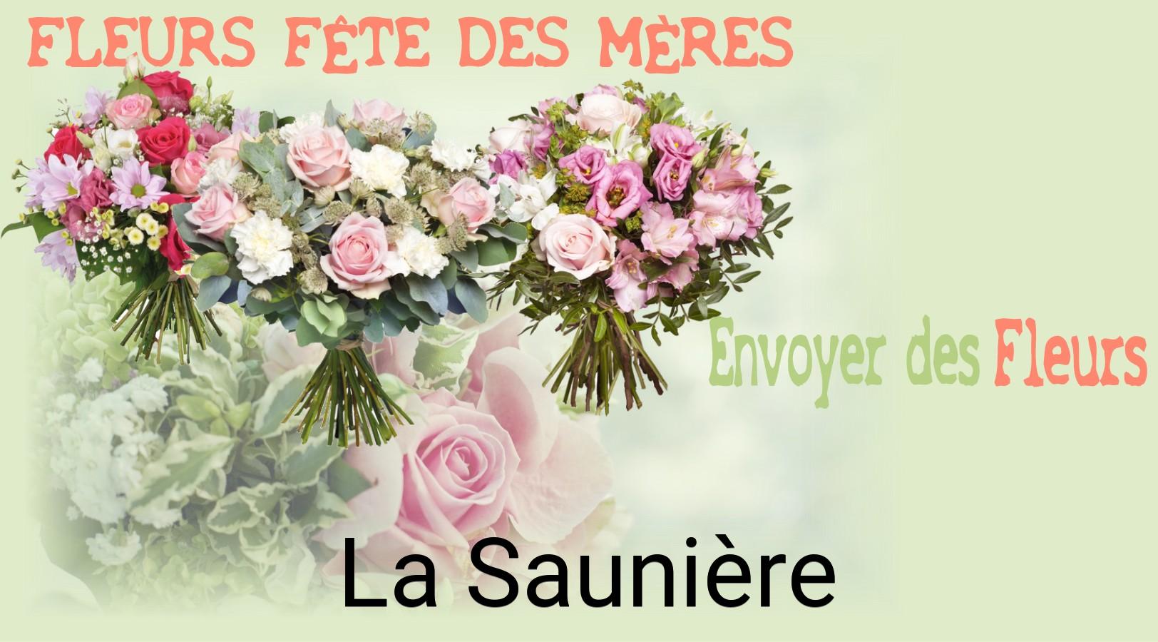 Bouquet de Fête des Mères livré à La Saunière